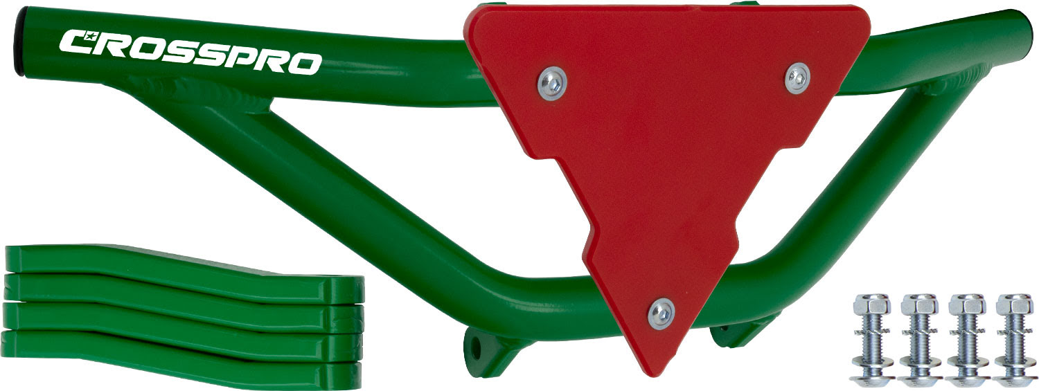 Front Bumper Gliese Green Tube / Red Plate