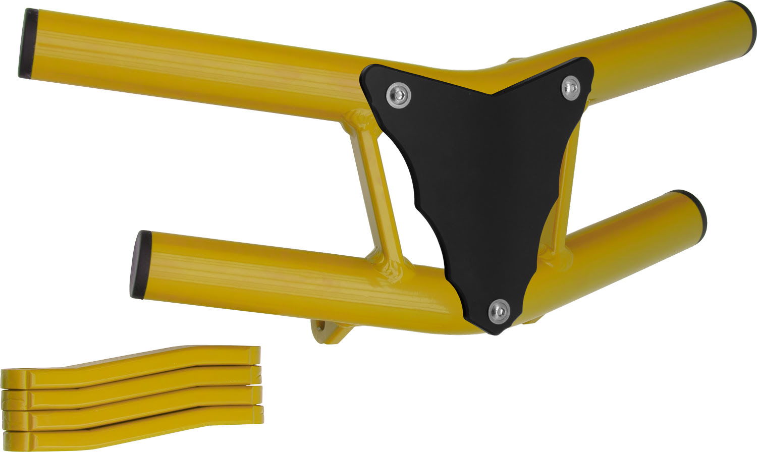 Front Bumper Waspe Lite Yellow Tube / Black Plate