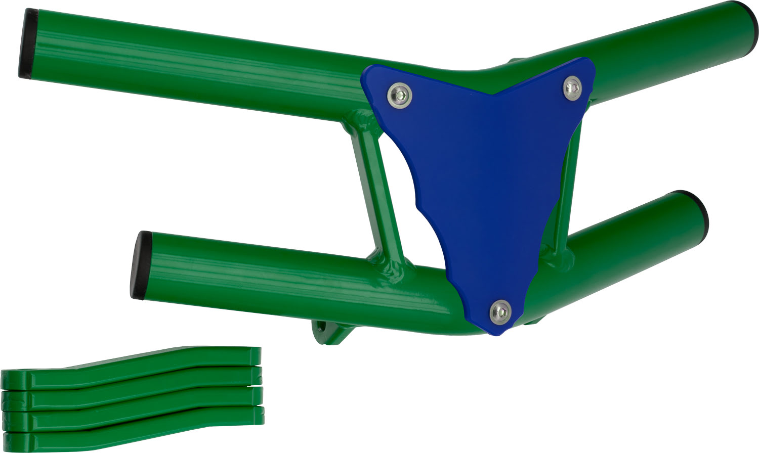 Front Bumper Waspe Lite Green Tube / Blue Plate