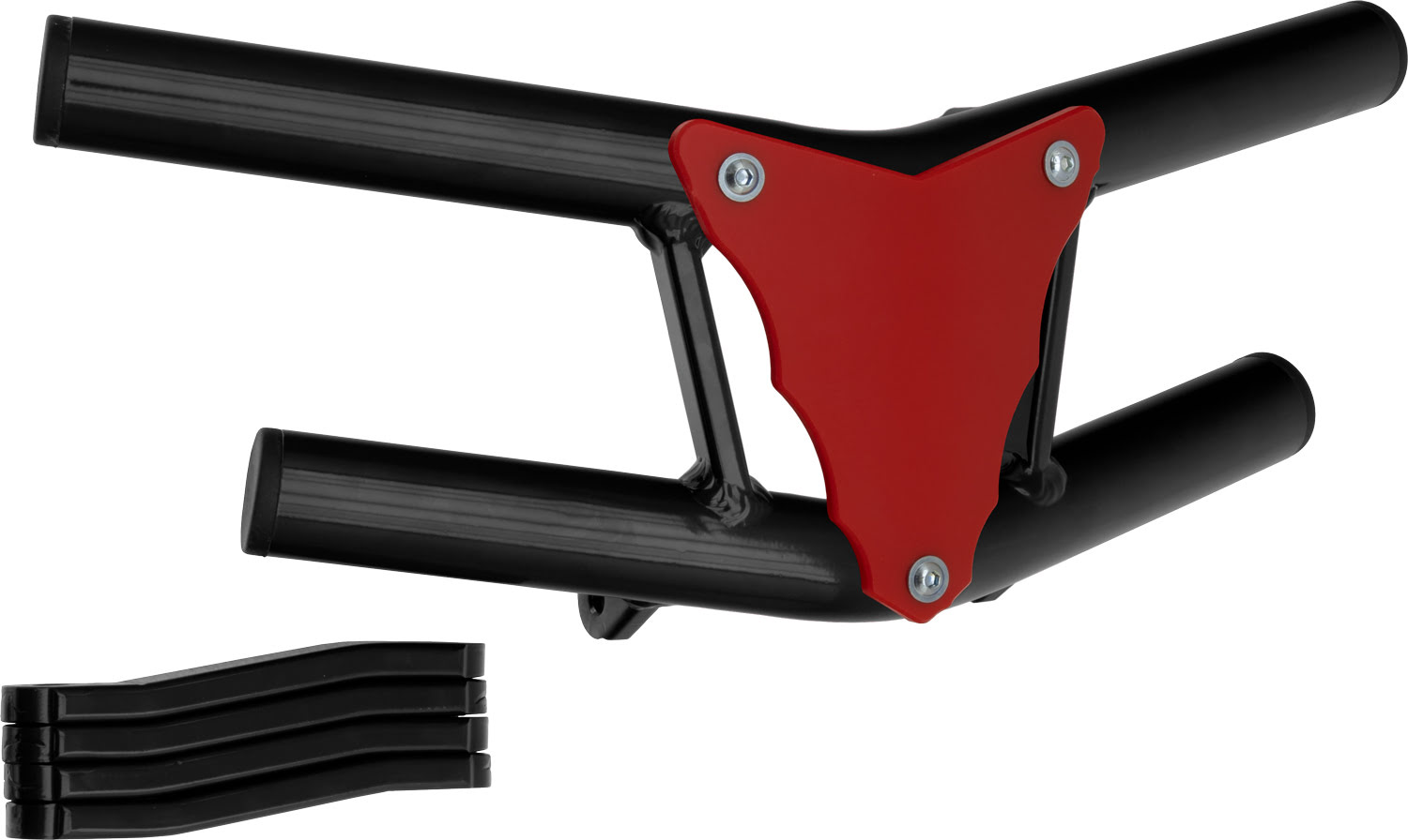 Front Bumper Waspe Lite Black Tube / Red Plate