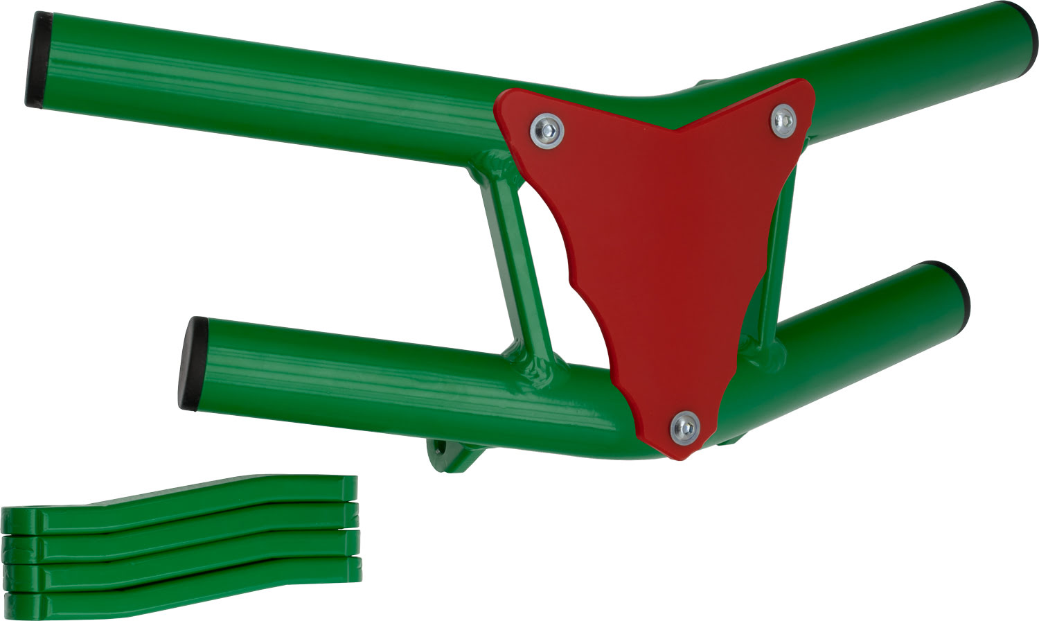 Front Bumper Waspe Lite Green Tube / Red Plate