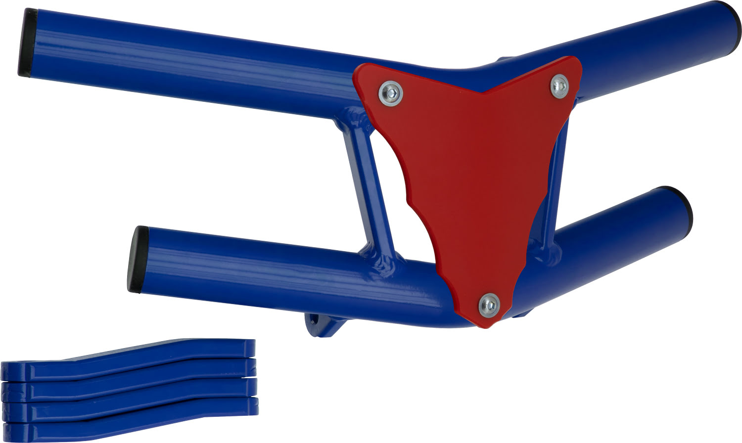Front Bumper Waspe Lite Blue Tube / Red Plate