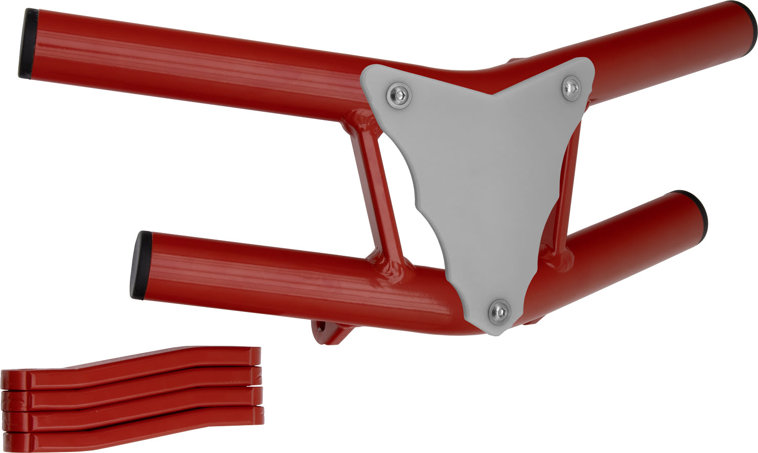 Front Bumper Waspe Lite Red Tube / White Plate