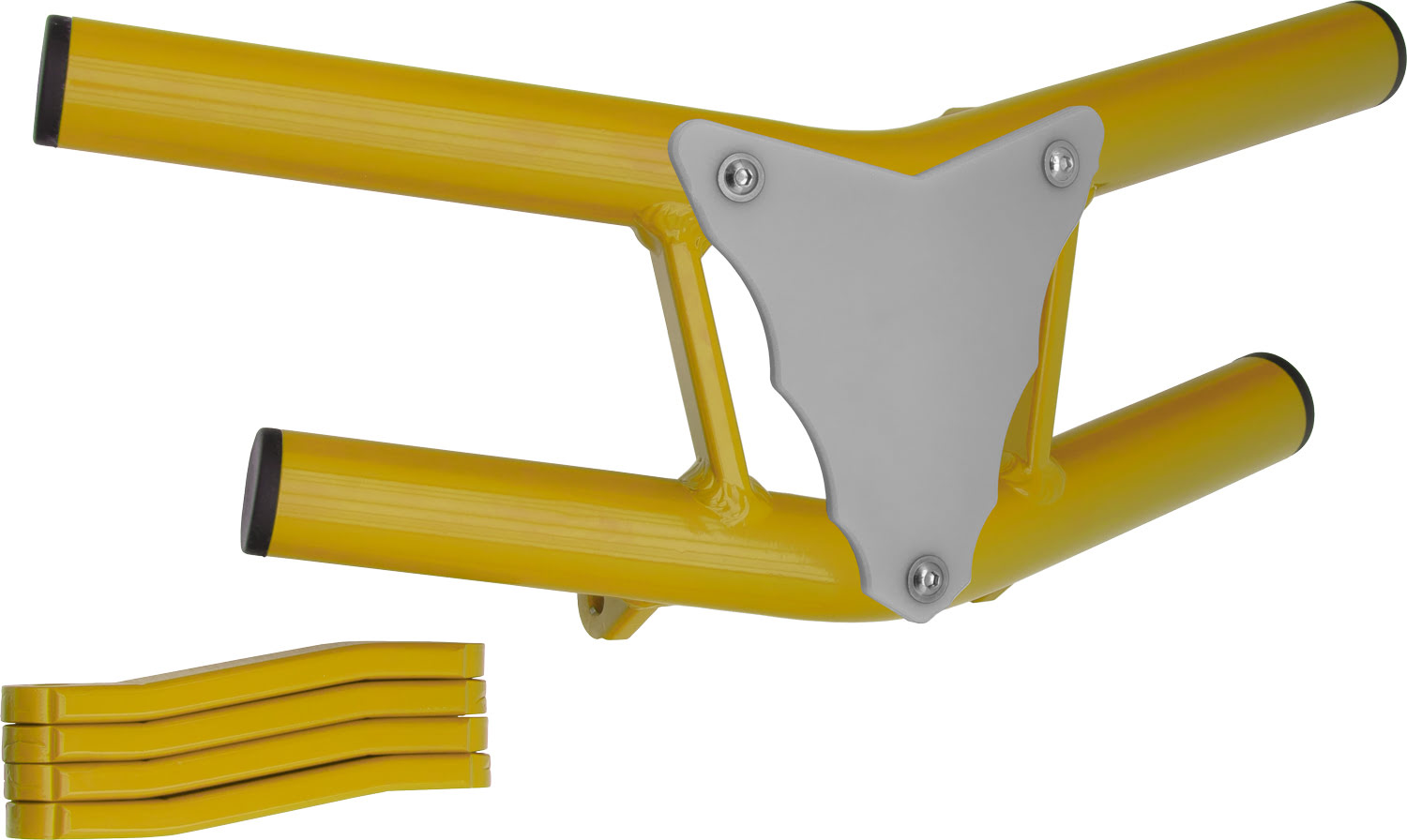 Front Bumper Waspe Lite Yellow Tube / White Plate