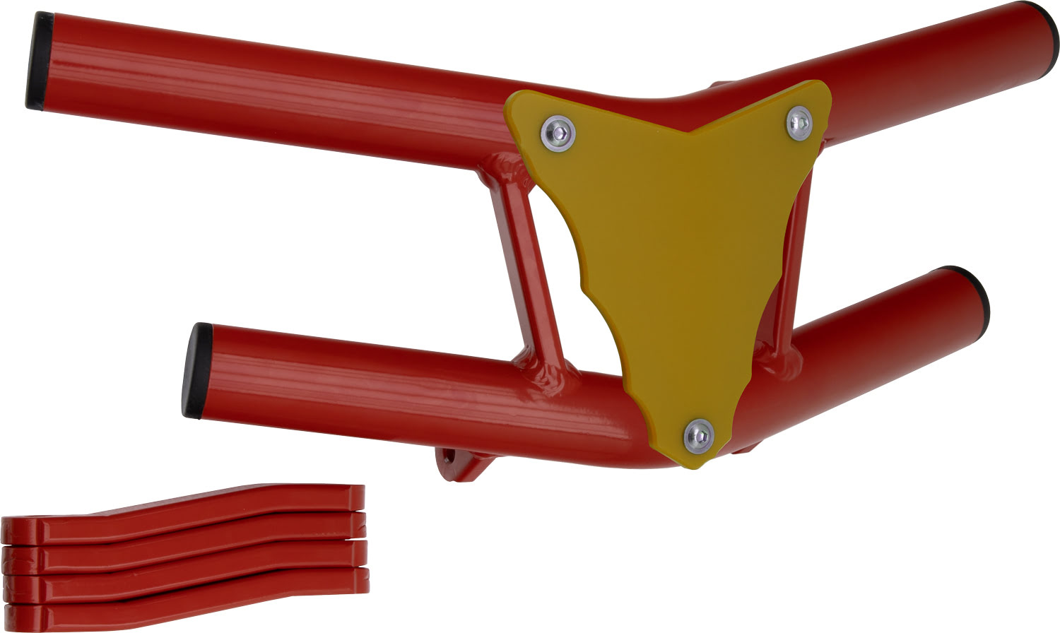 Front Bumper Waspe Lite Red Tube / Yellow Plate