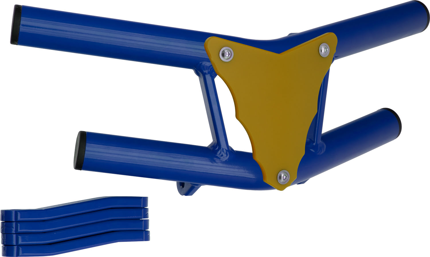 Front Bumper Waspe Lite Blue Tube / Yellow Plate