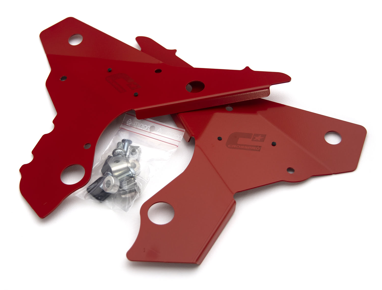 Frame Guards Aluminum Red