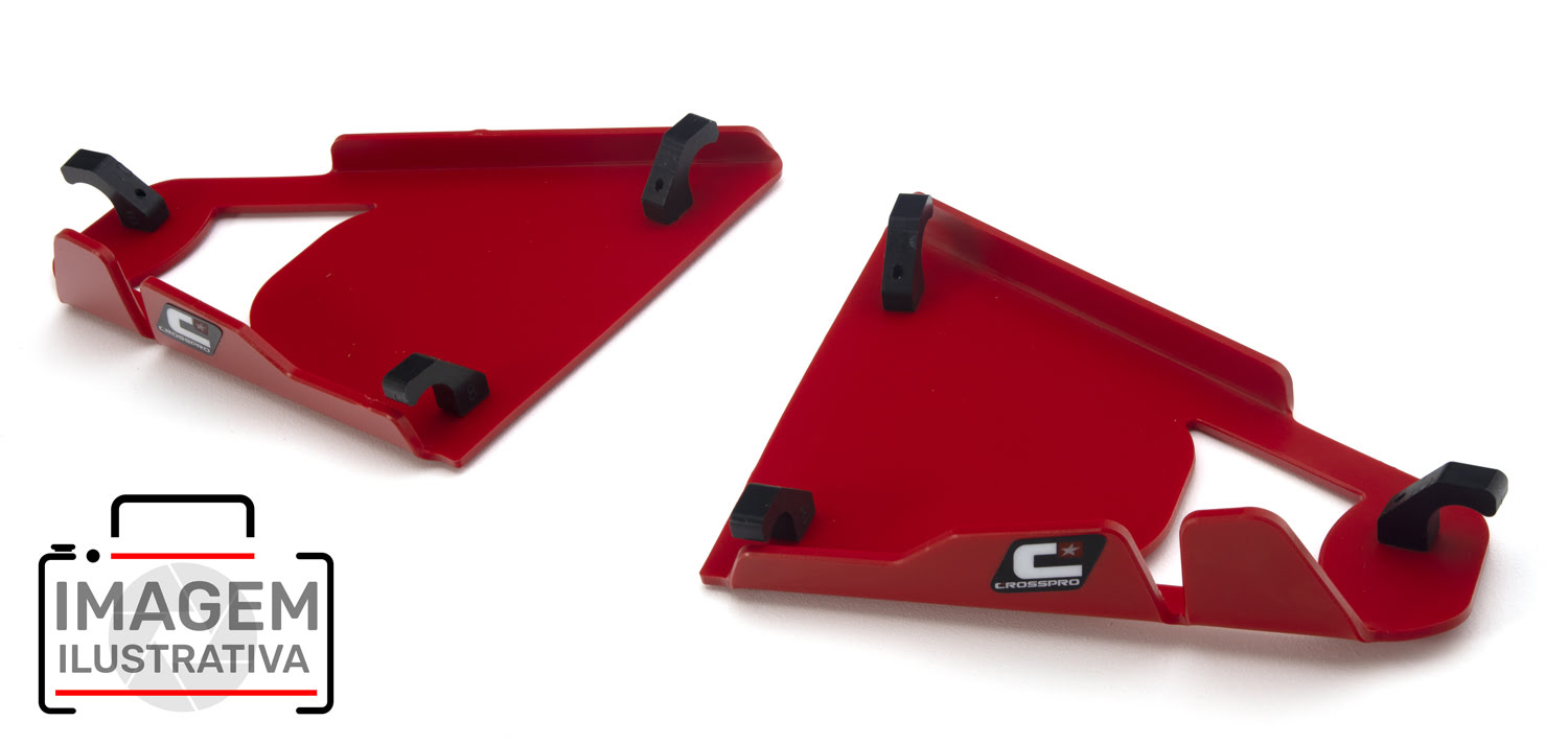 Front Triangle Cover DTC Red
