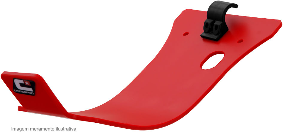 DTC Motocross Engine Guard Red