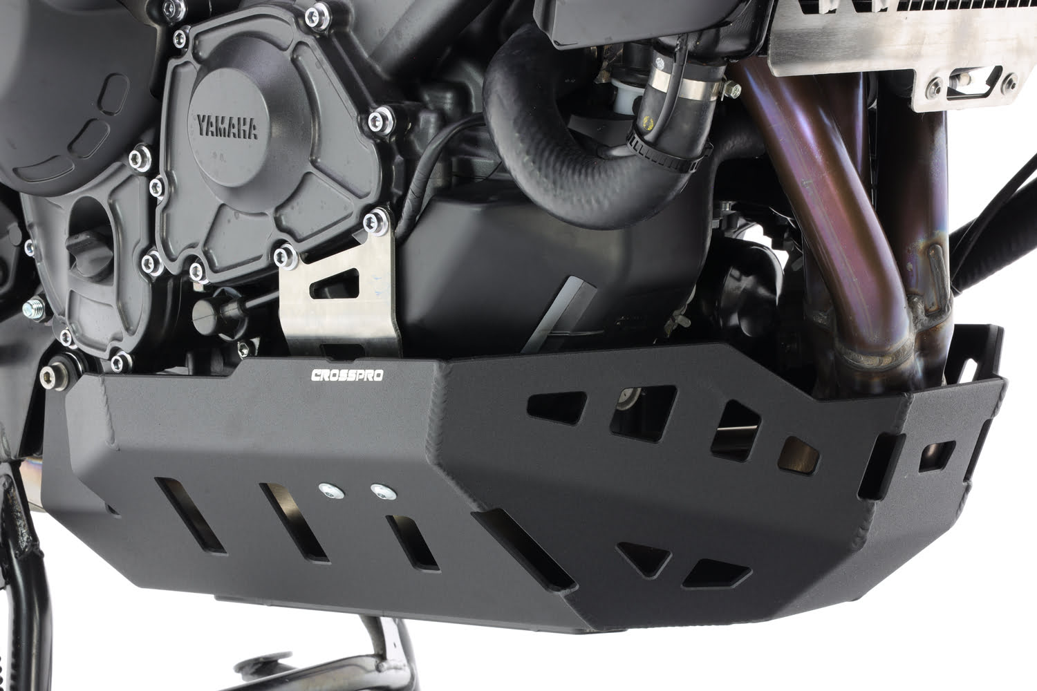 Proteção de motor Trail Aluminio •Yamaha-» Tracer 9 GT plus 2023-2024, Tracer 900 2021-2023, Tracer 900 GT 2021-2023