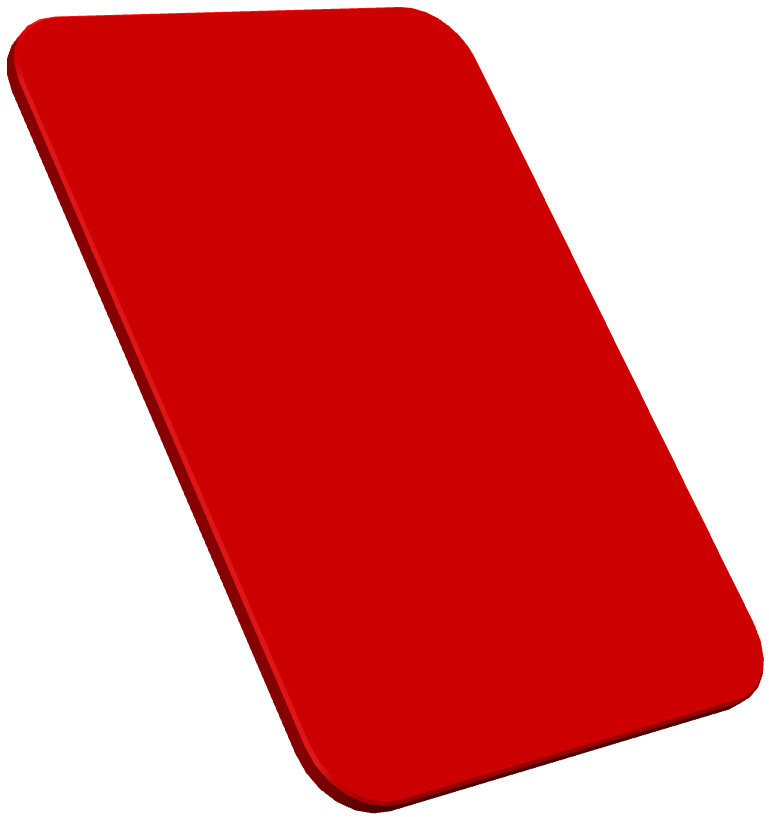 Universal DTC Number Holder Red