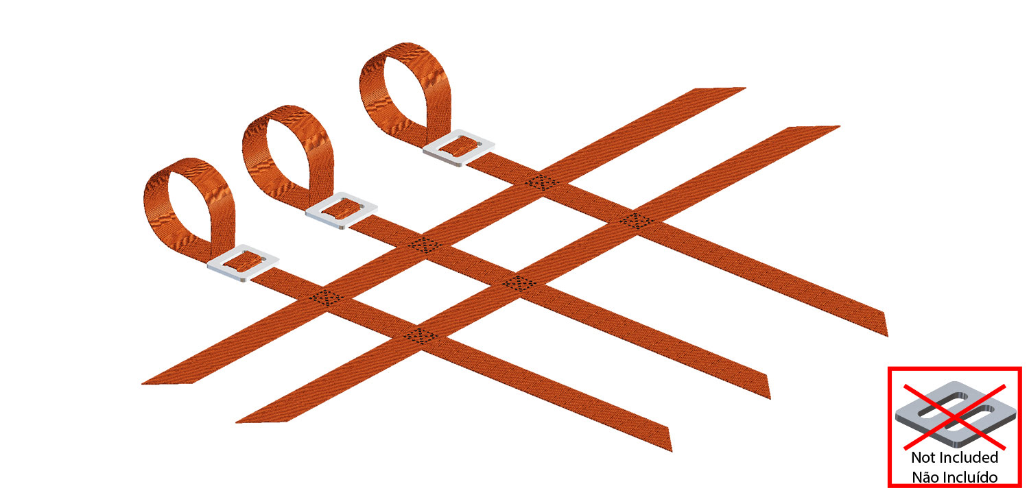 Correias de Nerf-Bar (kit) CROSSPRO 