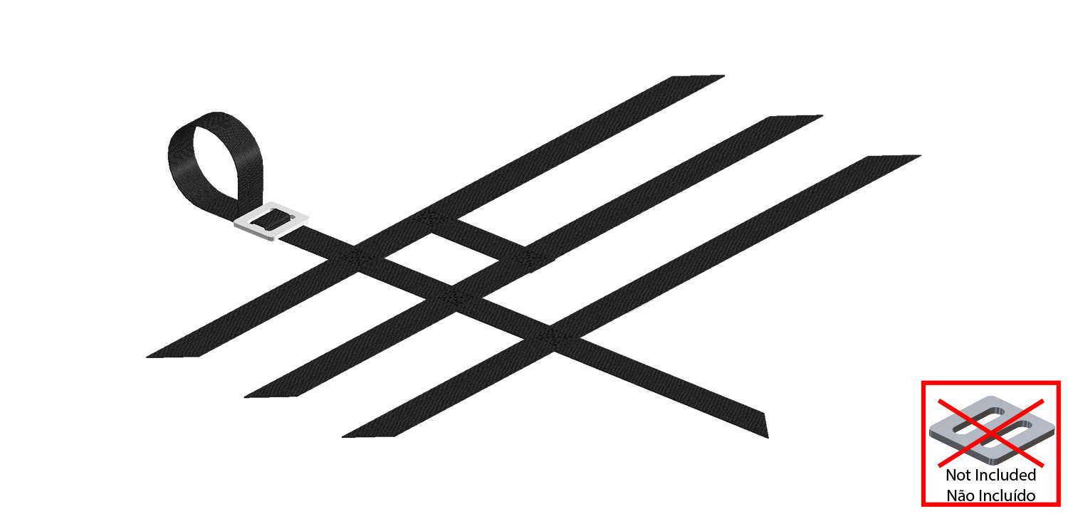 Correias de Nerf-Bar (kit) CROSSPRO 