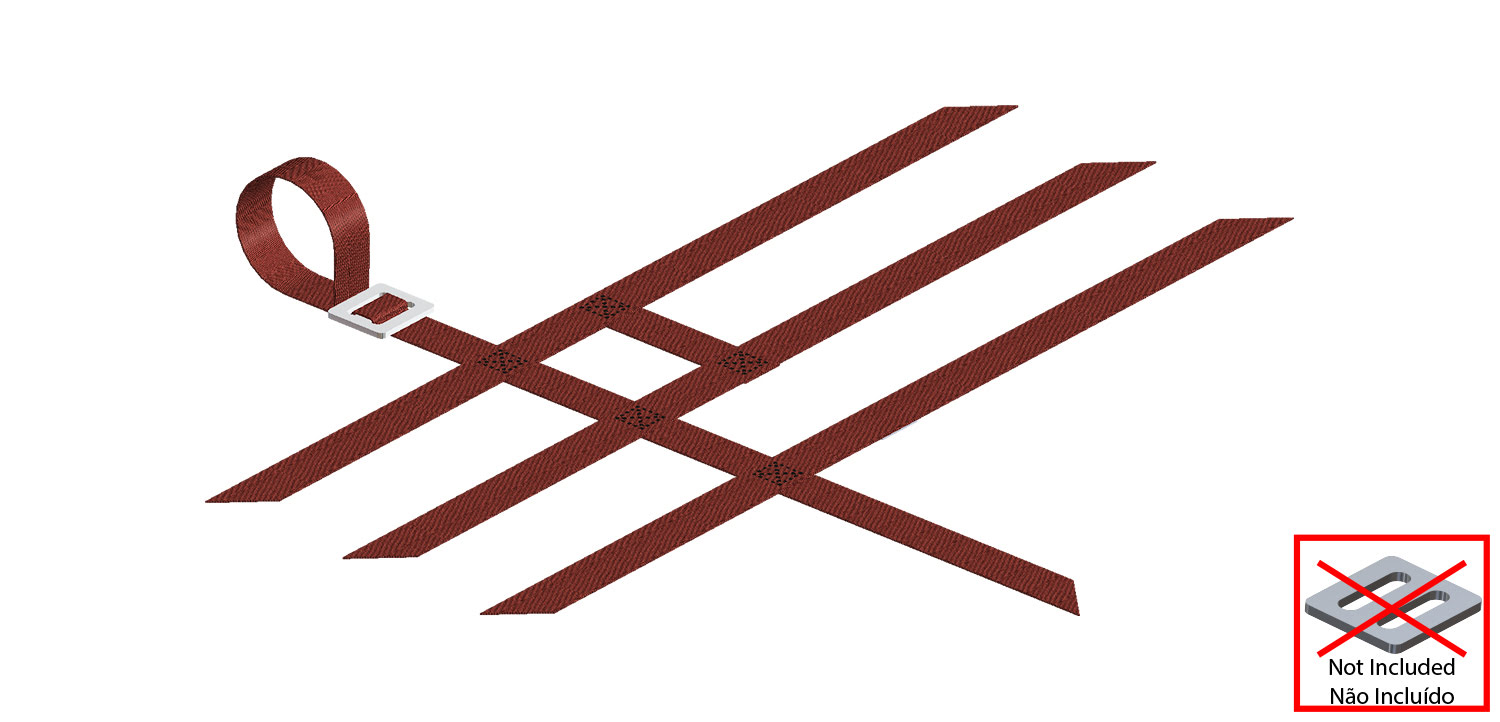 Correias de Nerf-Bar (kit) CROSSPRO 