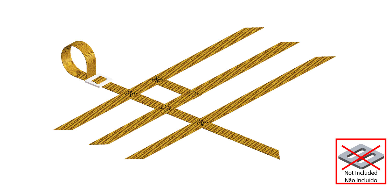 Correias de Nerf-Bar (kit) CROSSPRO 
