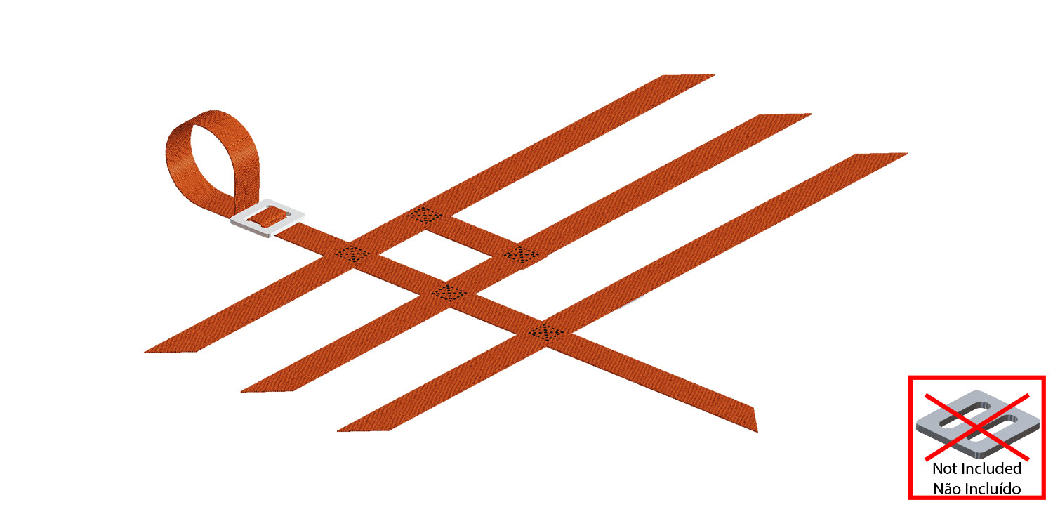 Correias de Nerf-Bar (kit) CROSSPRO 