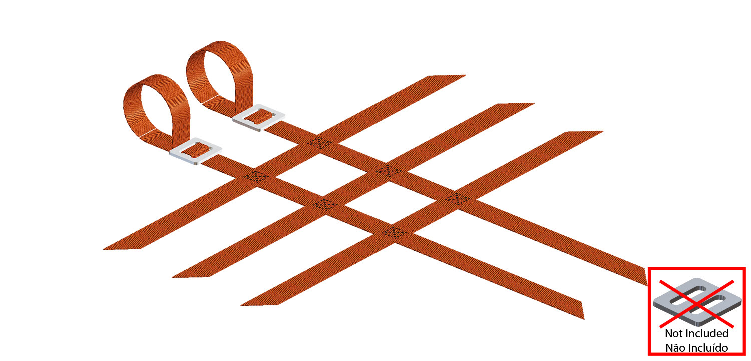 Correias de Nerf-Bar (kit) CROSSPRO 