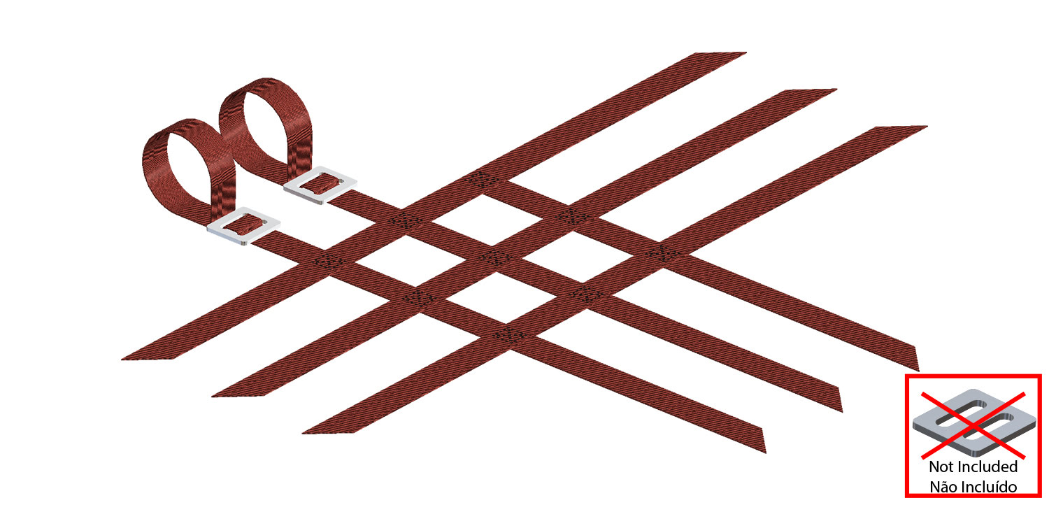 Correias de Nerf-Bar (kit) CROSSPRO 