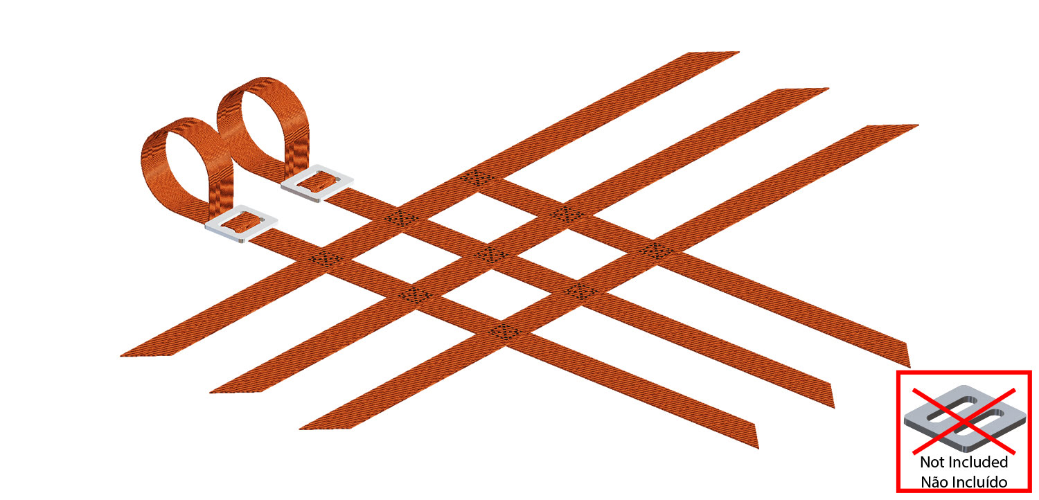 Correias de Nerf-Bar (kit) CROSSPRO 