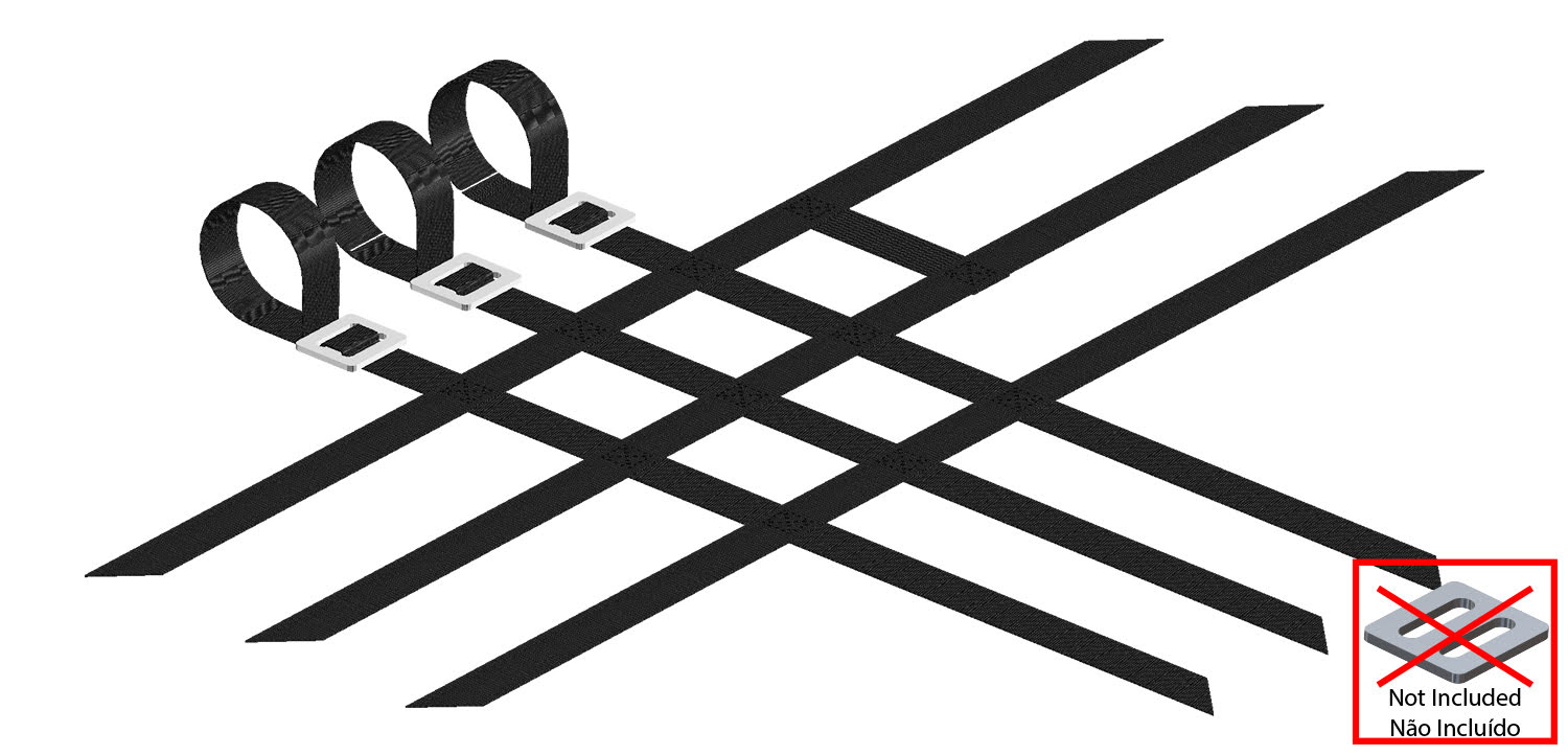 Correias de Nerf-Bar (kit) CROSSPRO 