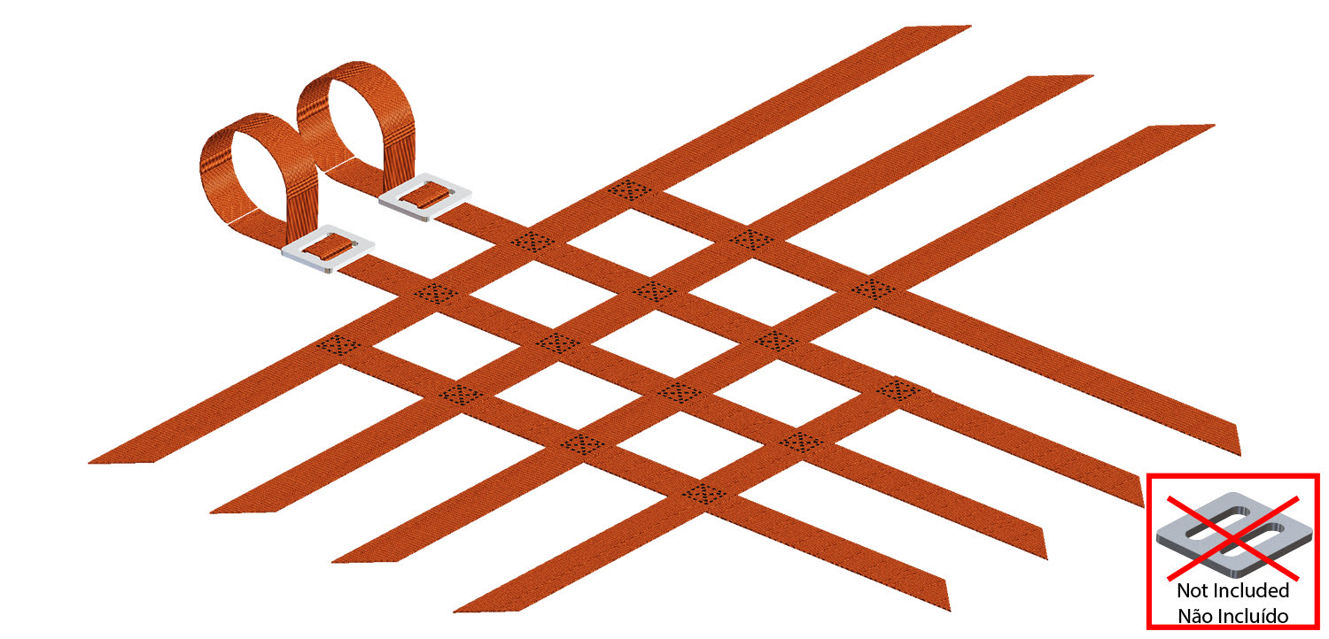 Correias de Nerf-Bar (kit) CROSSPRO 