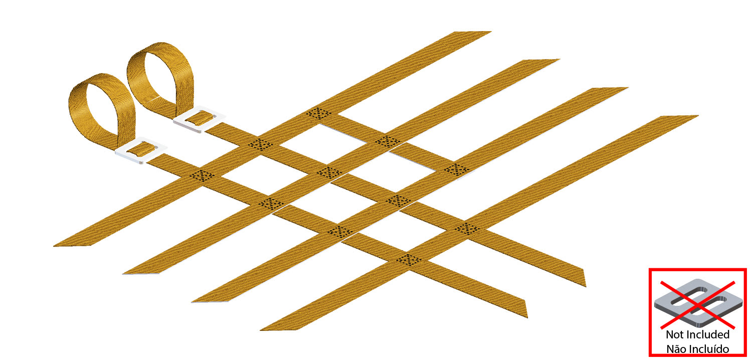Correias de Nerf-Bar (kit) CROSSPRO 
