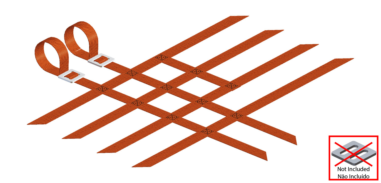 Correias de Nerf-Bar (kit) CROSSPRO 