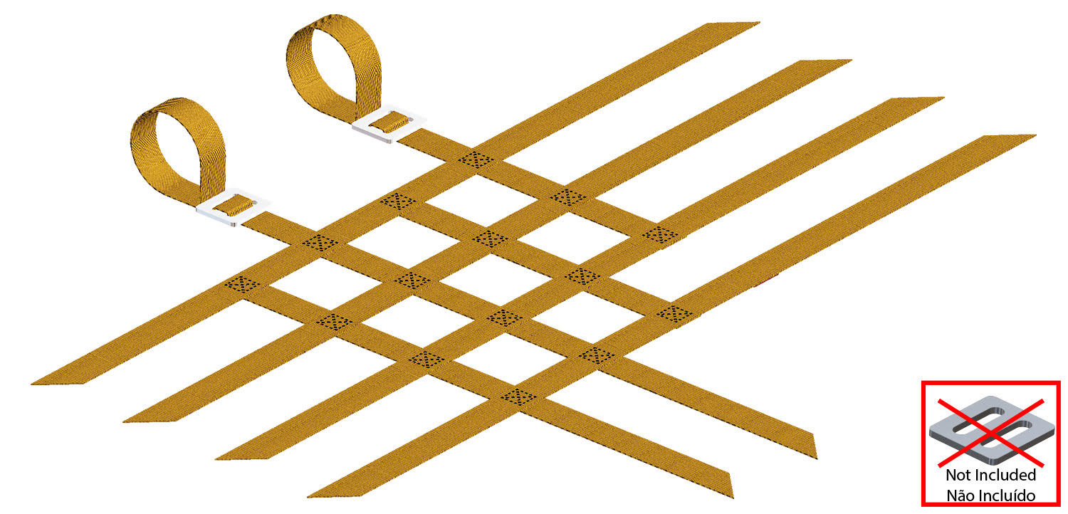 Correias de Nerf-Bar (kit) CROSSPRO 