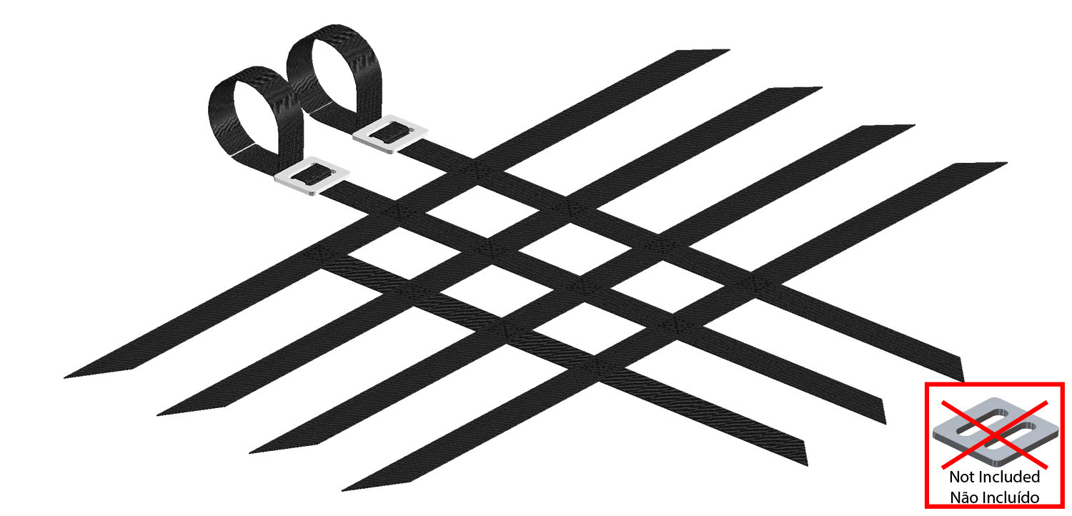 Correias de Nerf-Bar (kit) CROSSPRO 