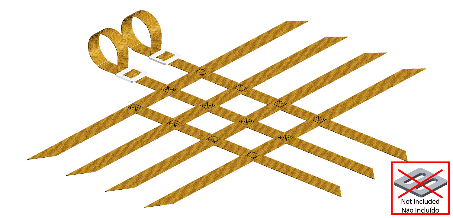 Correias de Nerf-Bar (kit) CROSSPRO 