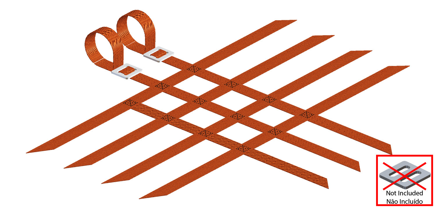 Correias de Nerf-Bar (kit) CROSSPRO 