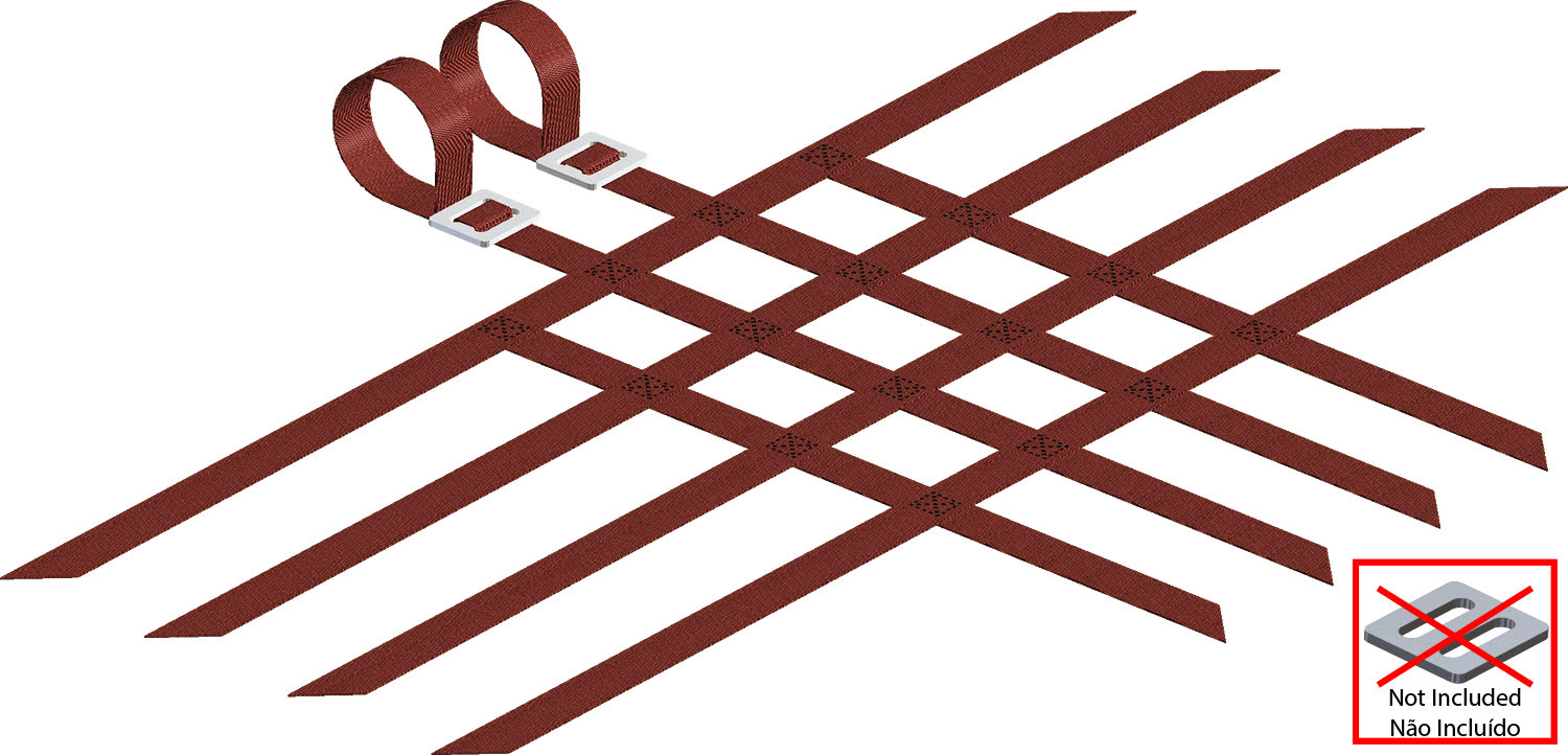 Correias de Nerf-Bar (kit) CROSSPRO 