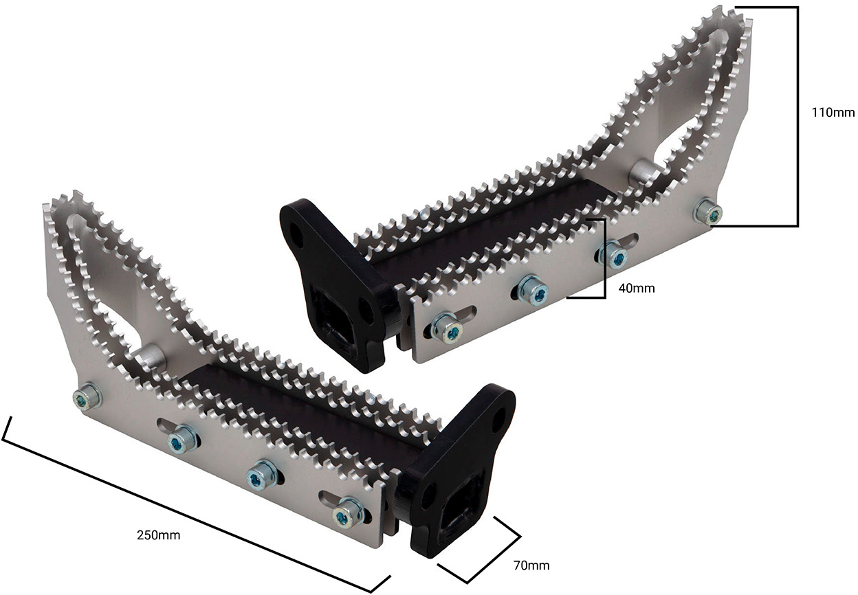 Estribo de Nerf Bar Pro CROSSPRO 