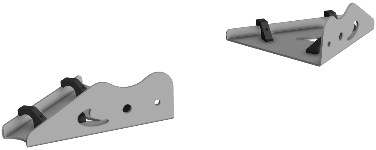 Proteção de Triangulos Frente Aluminio CROSSPRO 