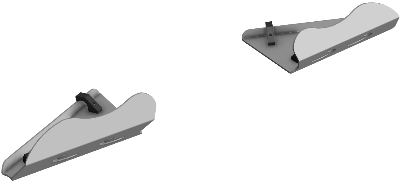 Proteção de Triangulos Frente Aluminio CROSSPRO 