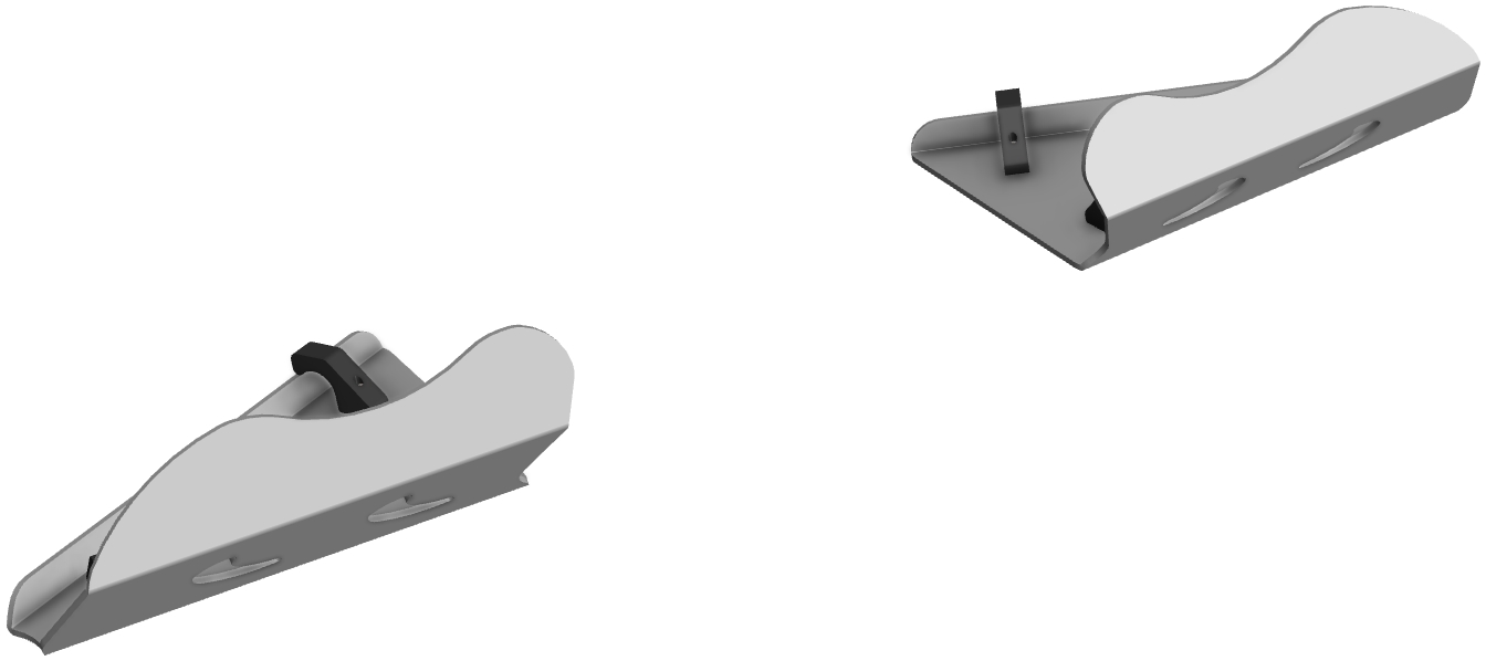 Proteção de Triangulos Frente Aluminio CROSSPRO 