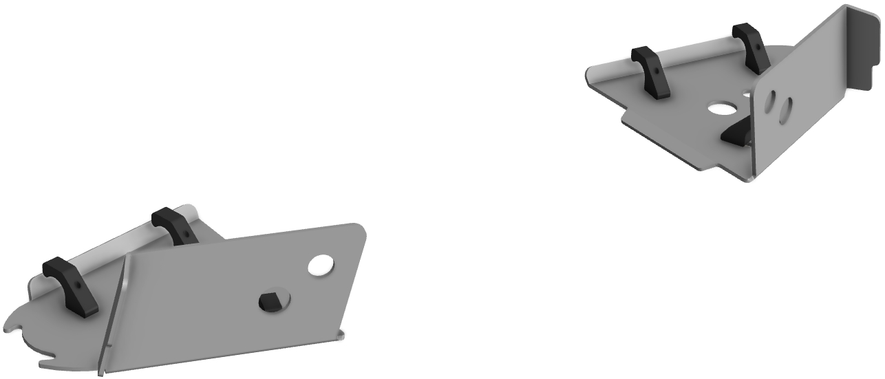 Proteção de Triangulos Frente Aluminio CROSSPRO 