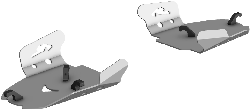 Proteção de Triangulos Trás Aluminio CROSSPRO 