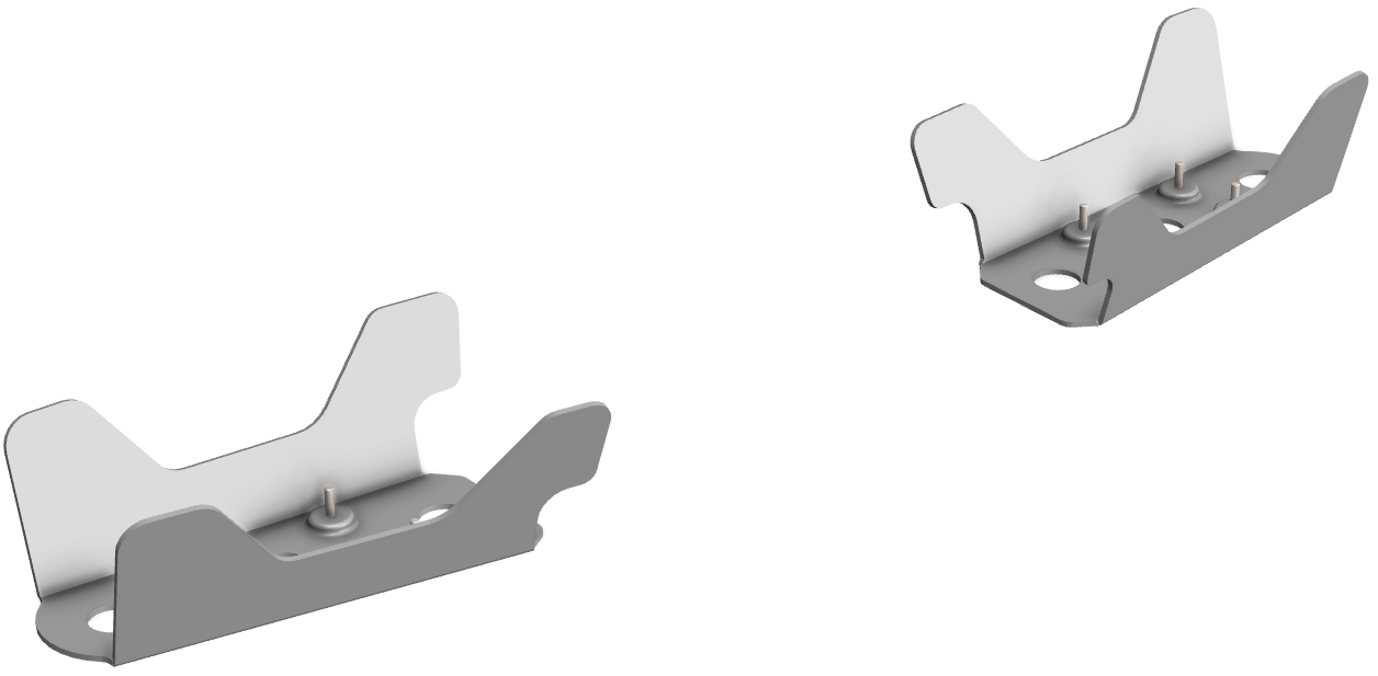 Proteção de Triangulos Trás Aluminio CROSSPRO 