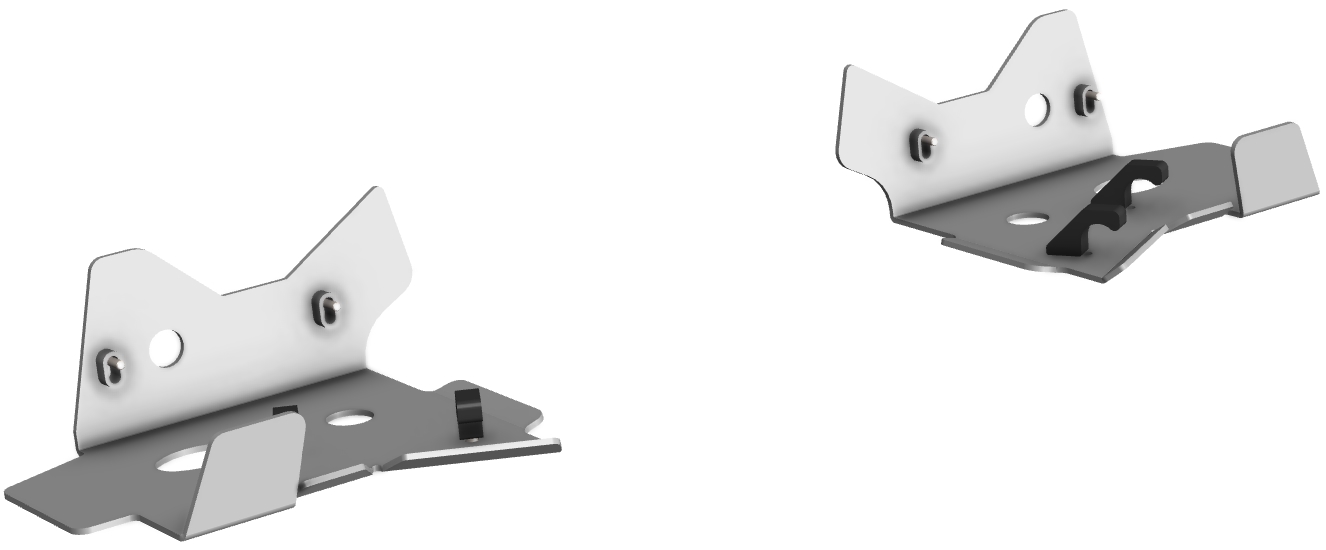 Proteção de Triangulos Trás Aluminio CROSSPRO 