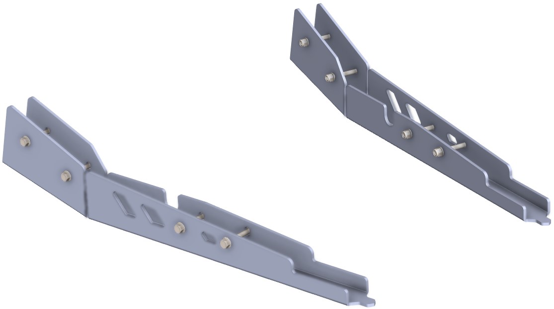 Proteção de Triangulos Trás Aluminio CROSSPRO 