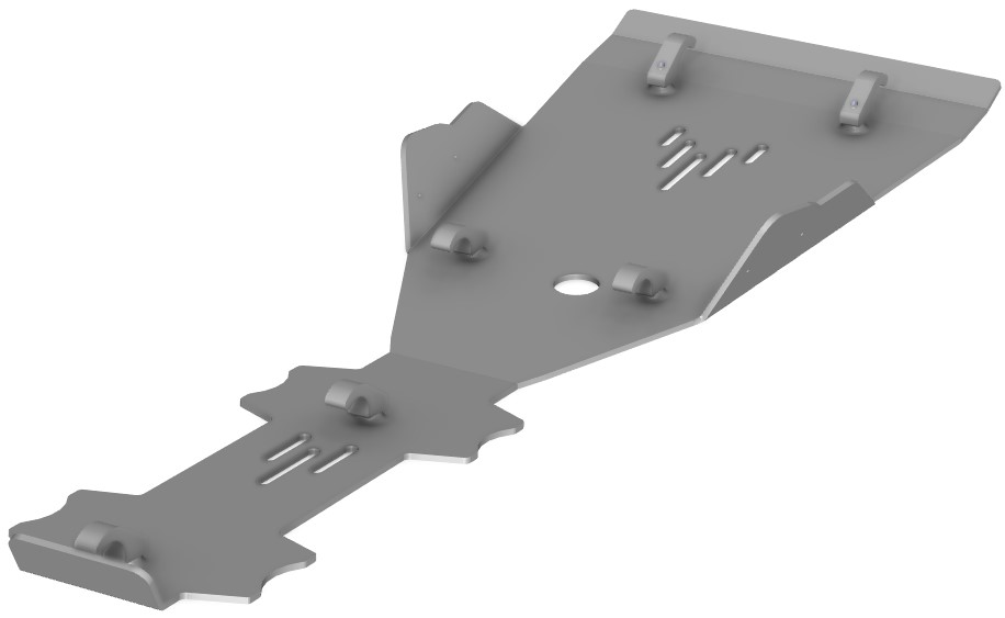 Proteção de Motor Quad em Aluminio CROSSPRO 