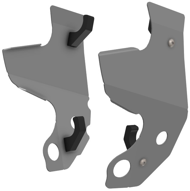 Proteção Lateral de Chassi Aluminio CROSSPRO 
