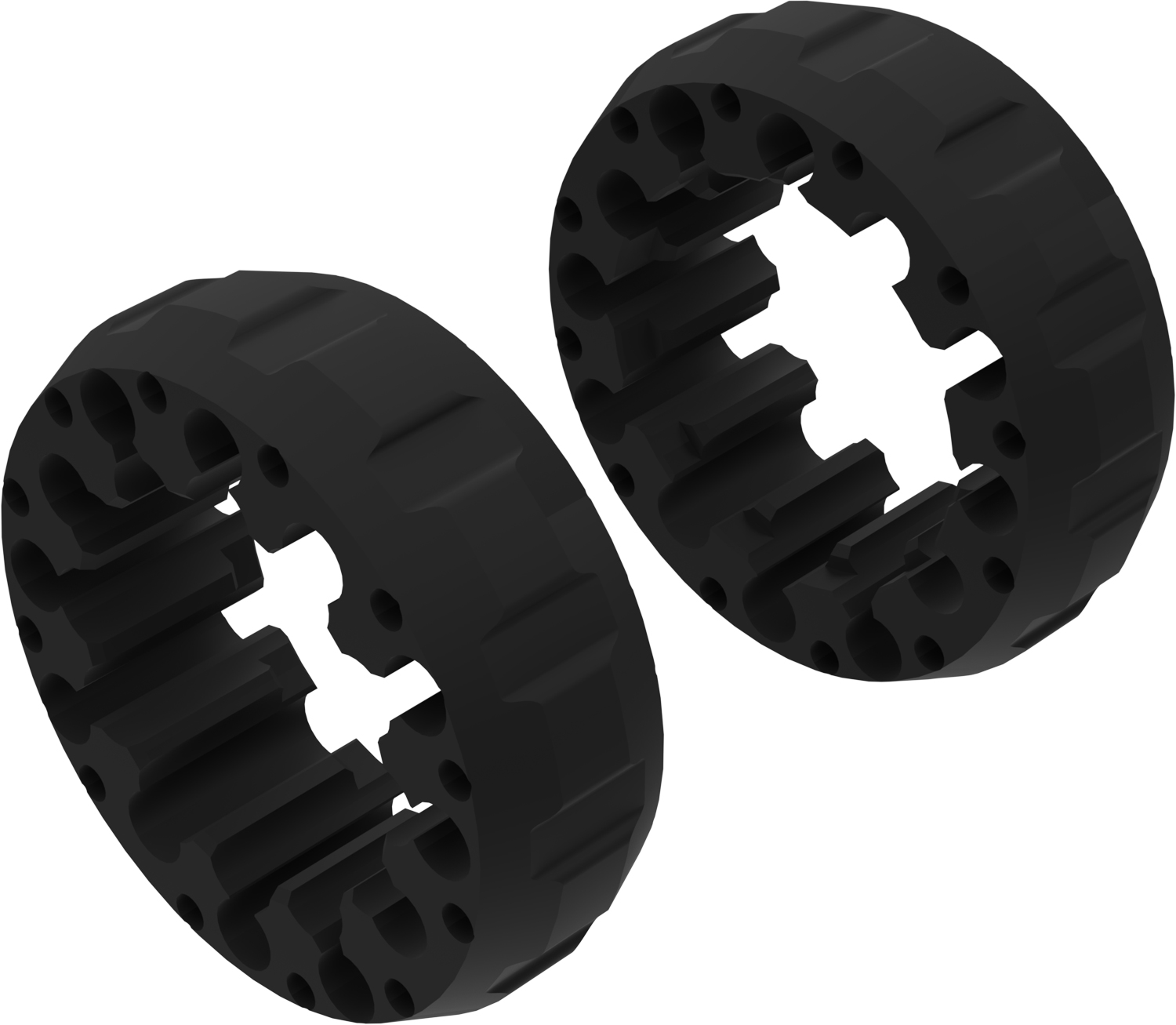 Alargadores de Roda Modelo A 45mm (Sem pernos) CROSSPRO 