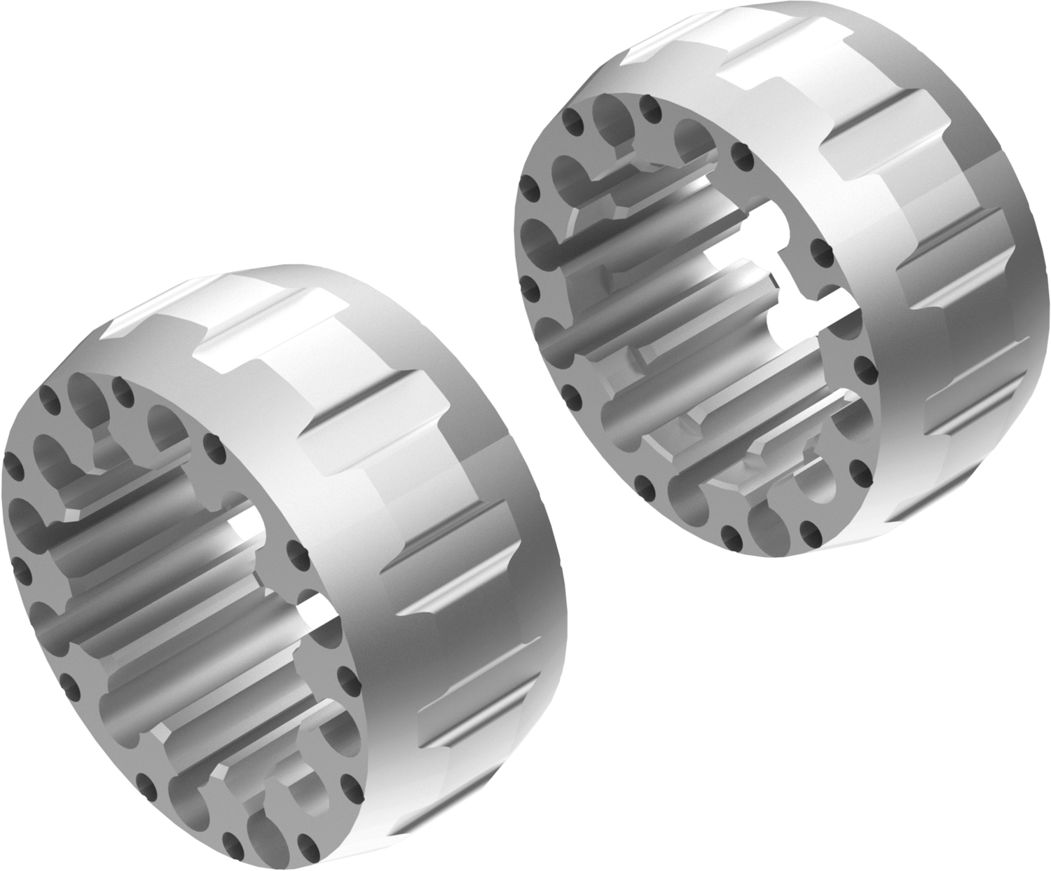 Alargadores de Roda Modelo A 65mm (Sem pernos) Ice Polish CROSSPRO 