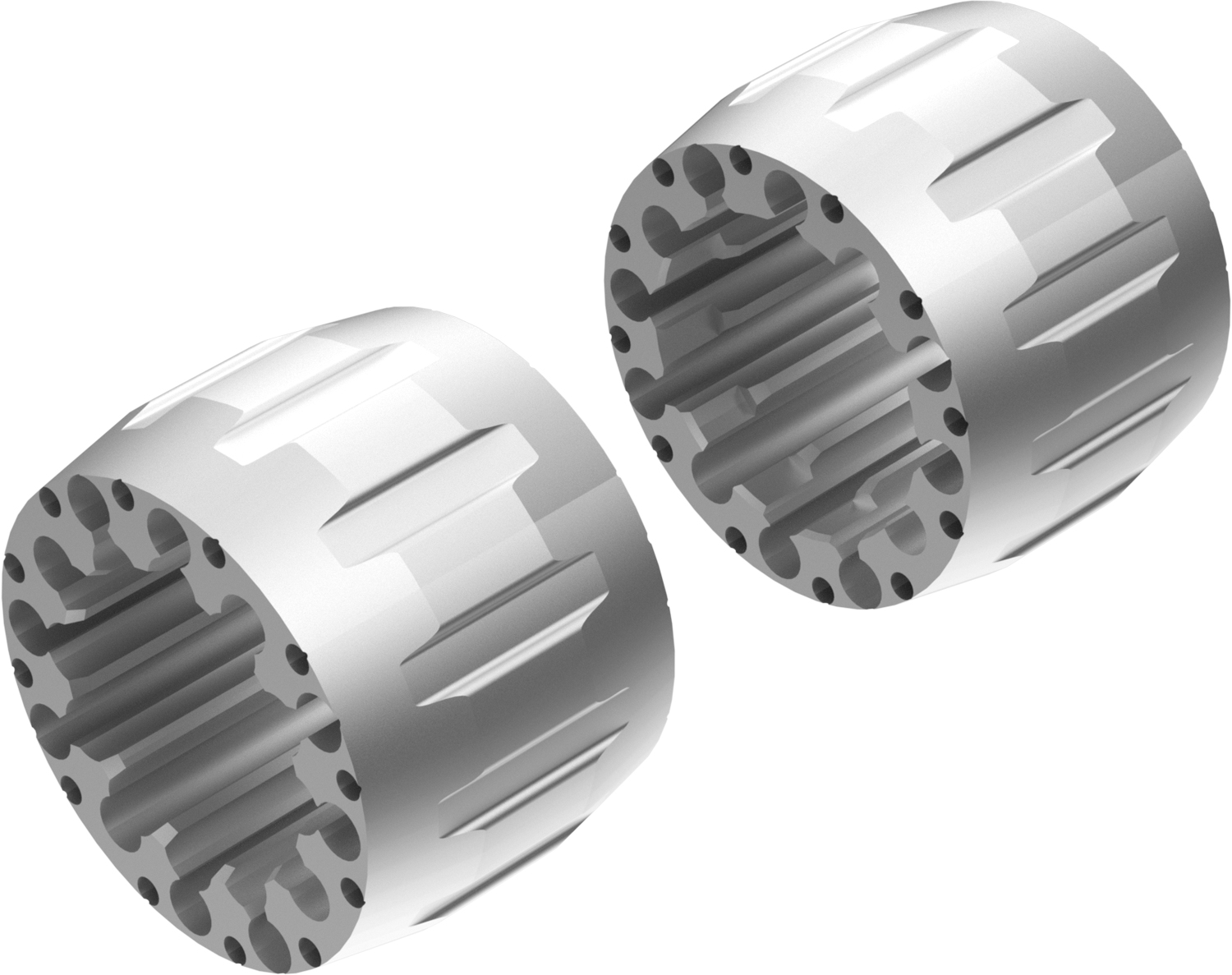 Alargadores de Roda Modelo A 100mm (Sem pernos) Ice Polish CROSSPRO 
