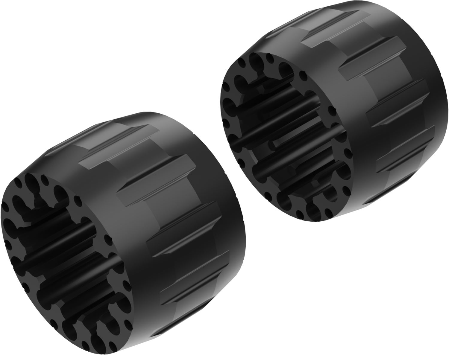 Alargadores de Roda Modelo A 100mm (Sem pernos) Preto CROSSPRO 