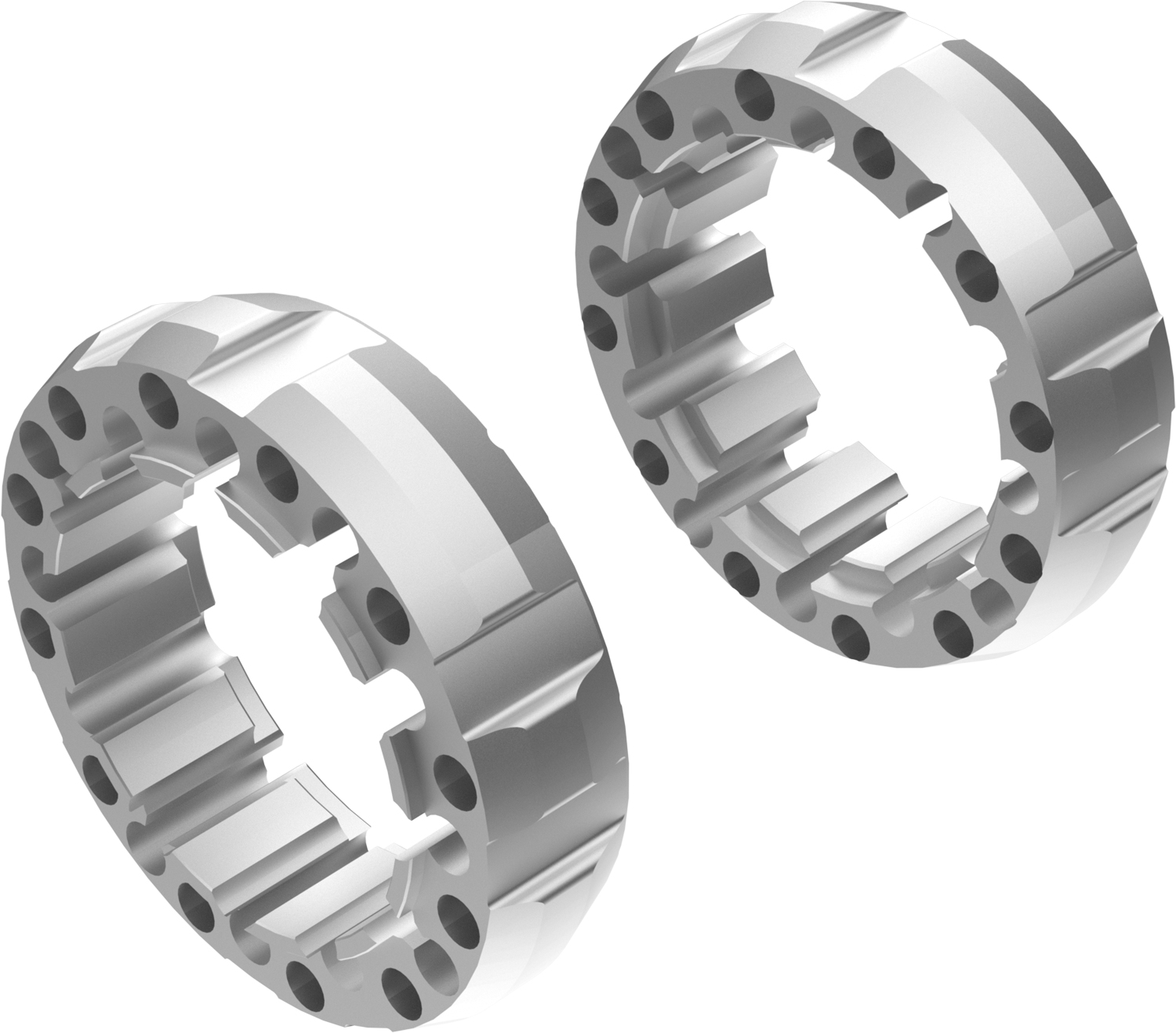 Alargadores de Roda Modelo G 45mm (Sem pernos) Ice Polish CROSSPRO 