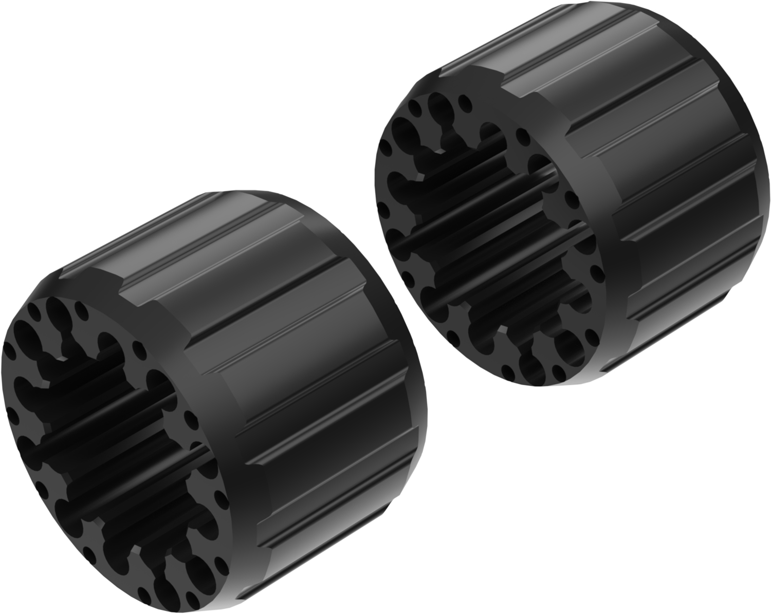 Alargadores de Roda Modelo I 100mm (Sem pernos) Preto CROSSPRO 