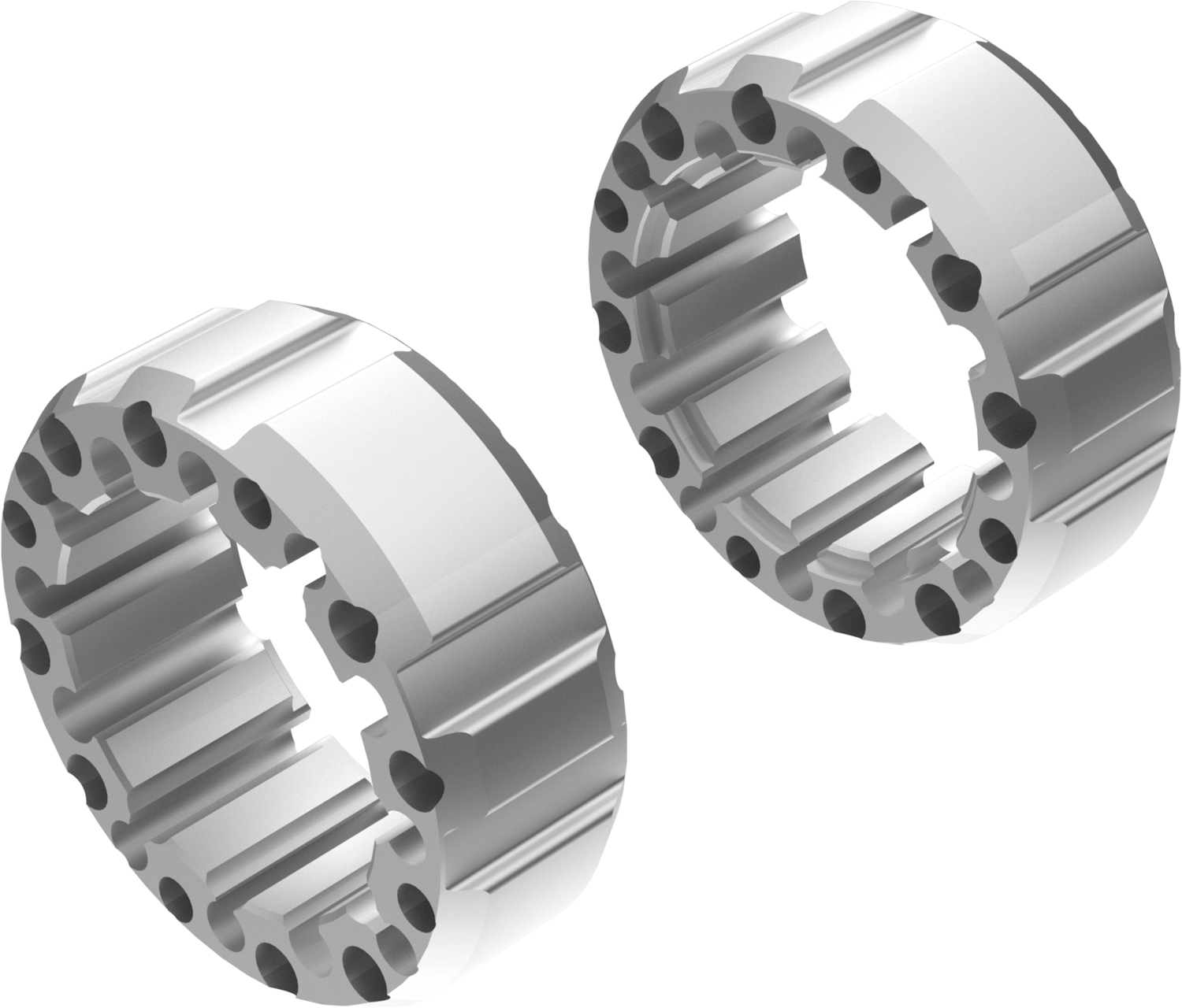 Alargadores de Roda Modelo J 65mm (Sem pernos) Ice Polish CROSSPRO 